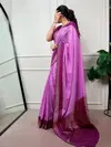 Ynf7900 Mysore Crepe Zari Weaving Work Saree    